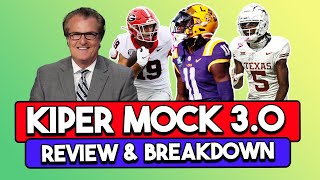 ESPN's Mel Kiper Jr.'s 2024 NFL Mock Draft 3.0 Review & Breakdown for Fantasy Football