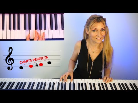 3/10 CVARTA Perfectă în MELODII - Cum citim / intonam notele muzicale? - Intervale muzicale