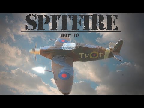Cardboard British Spitfire | How To