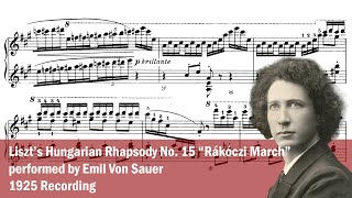 Download lagu Liszt - Hungarian Rhapsody No. 15, 'Rákóczi March' S.244/15 (Sauer) mp3 Download lagu Liszt - Hungarian Rhapsody No. 15, 'Rákóczi March' S.244/15 (Sauer) mp3