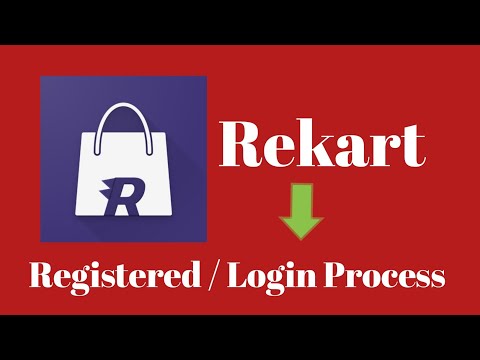 How to complete login process In Rekart?