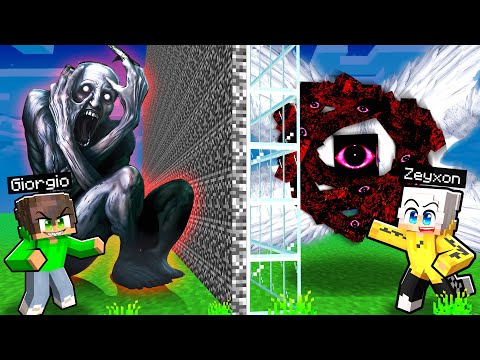 Ho TROLLATO il MIO AMICO in una BATTAGLIA di MOB TERRIFICANTI in Minecraft!