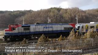 preview picture of video '[Full HD] 351000호대 중앙선 갑종회송 / 351000系 中央線 経由 甲種回送 / Class 351000 in Jungang Line'