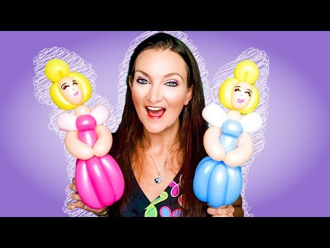 CINDERELLA PRINCESS Balloon Animal Tutorial - Learn Balloon Animals with Holly!
