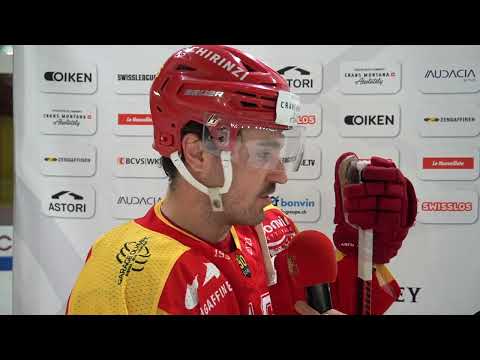 10.10.2023 Loic Vouardoux HC Sierre – EHC Viège 3-2