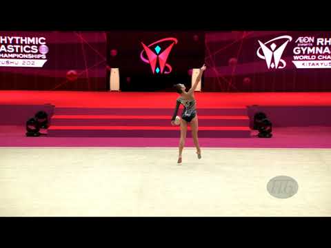 POLSTJANAJA Jelizaveta (LAT) - 2021 Rhythmic Worlds, Kitakyushu (JPN) - Qualifications Ball
