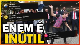 A prova do Enem é um lixo(desabafo)