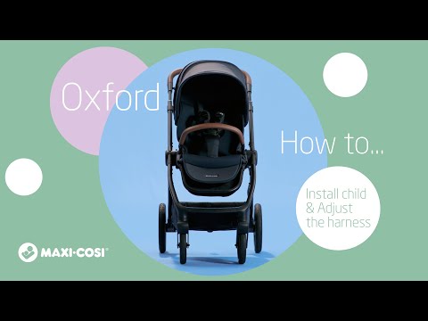 Maxi-Cosi Oxford - Jak zainstalować dziecko i dostosować pasy wózka