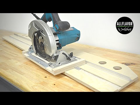Make a Circular Saw Track | DIY Circular Saw Guide