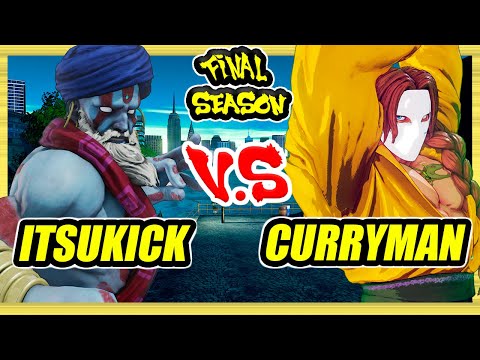 SFV CE 🔥 Itsukick (Dhalsim) vs Curryman (Vega) 🔥 Ranked Set 🔥 Street Fighter 5