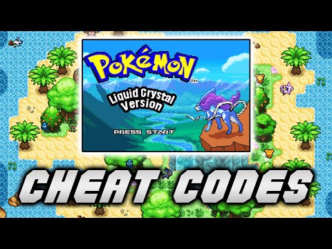 POKEMON LIQUID CRYSTAL GBA + WORKING CHEAT CODES IN 2020! (PART 01)