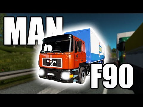 Euro Truck Simulator 2: MAN F90 Truck - MOD REVIEW