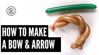 How To Make A Balloon Bow and Arrow