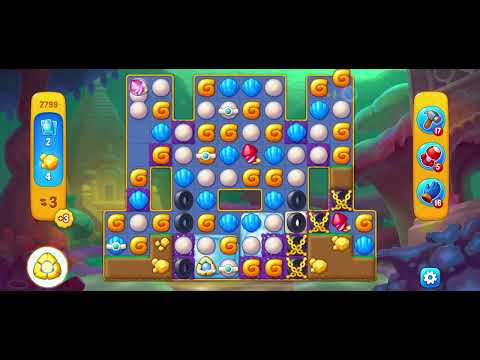 Fishdom 2799 - Super Hard Level (10+3 Moves)