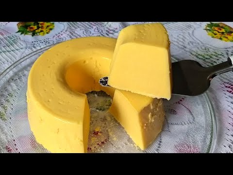 PUDIM de MILHO VERDE gelado sem OVOS e sem FORNO fica SUPER CREMOSO