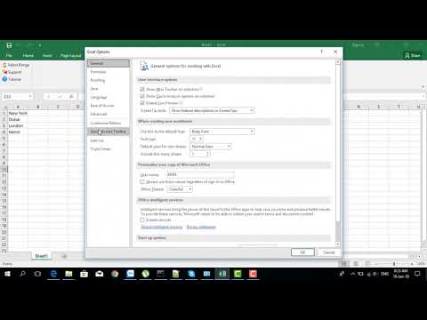 Configure VBA Settings In Excel 2016 To Use Excel Autocomplete Add-in