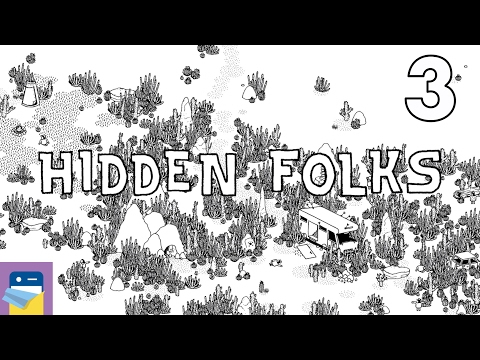 Hidden Folks: iOS iPad Air 2 Gameplay Walkthrough Part 3 (by Adriaan de Jongh)