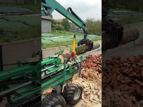 SpaltFast Cut - Erstes Praxisvideo der Vorserienmaschine