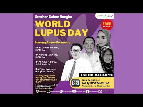 Seminar World Lupus Day: Sesi 1