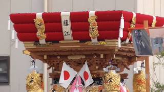 青龍神社 藤江 布団太鼓