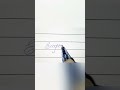 English Cursive Writing With Ball Point Pen Cursive Handwriting Write With Me Shorts
