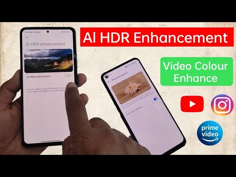High dynamic range (HDR) ENABLE any Redmi | video enhance | all HDR enhanced | colour ceturate