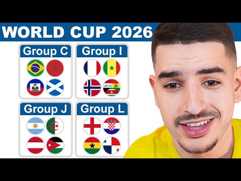 The World Cup Groups Are SET! My Initial Thoughts..
