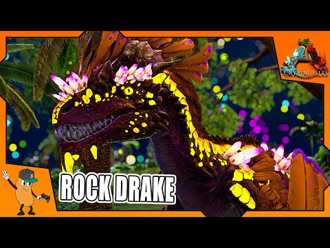 STEALING CRYSTAL ROCK DRAKE EGGS! | ARK Crystal Isles DLC | EP15