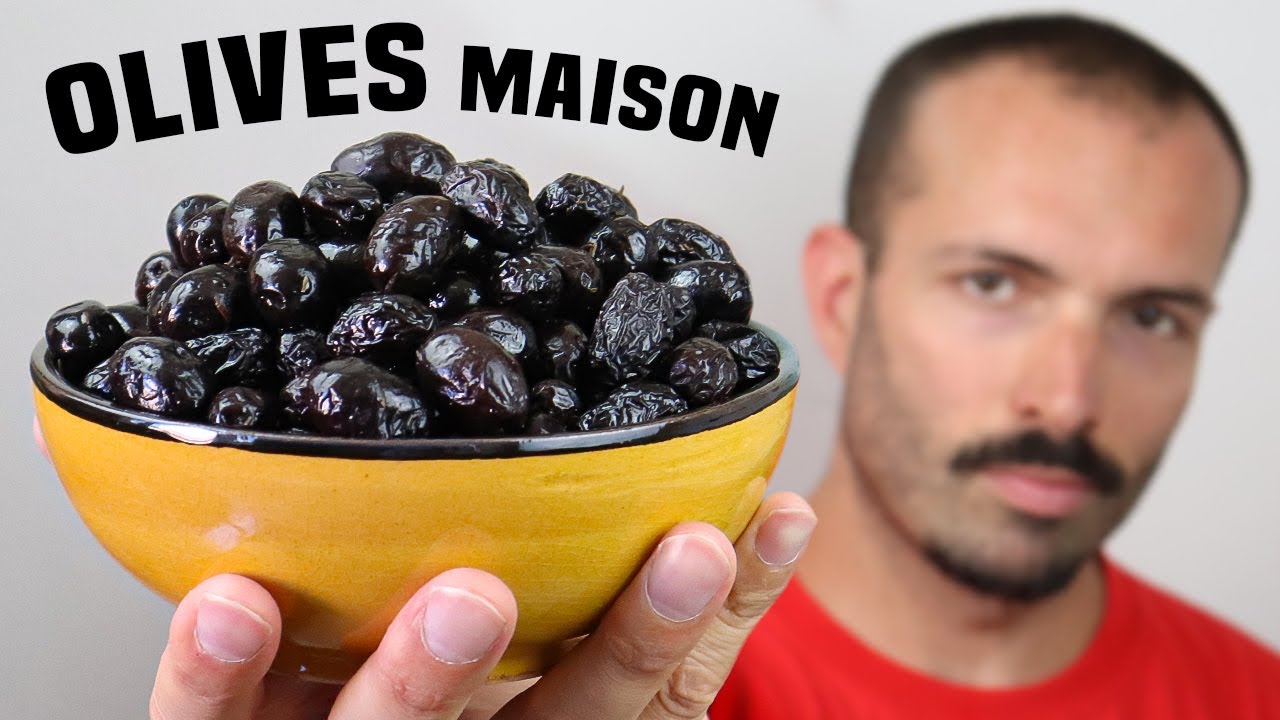 OLIVES NOIRES Maison (à la GRECQUE et en SAUMURE)