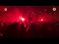 Feest bij NAC Breda na bereiken van halve finale in de beker.