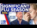 Health experts warn of worst flu outbreak in a decade | 9 News Australia