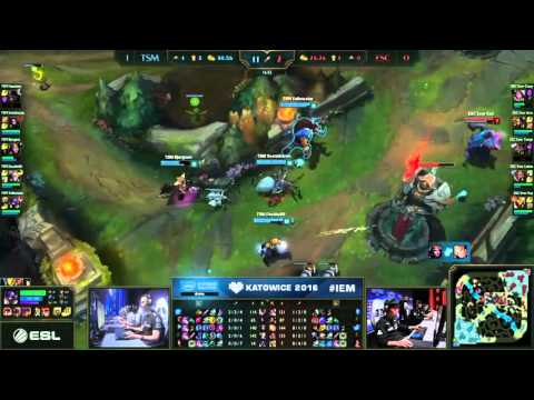 IEM 2016 EVER vs TSM Game 2 Group A Highlight HD