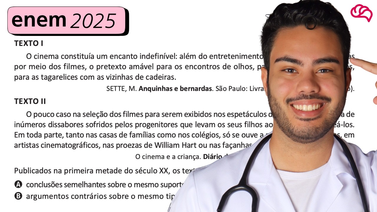 Resolução em Vídeo — Questão 85 ENEM 2025