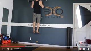 Pull-up to Lunge Bodyweight Exercise- Peripheral Heart Action