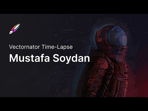 Astronaut by Mustafa Soydan  | Linearity Curve Time-lapse