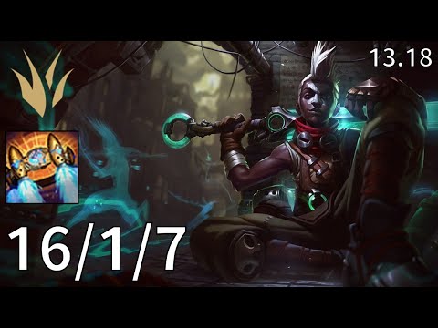 Ekko Jungle vs Neeko - KR Master | Patch 13.18
