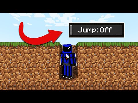 Insane Challenge: No Jumping in Minecraft!