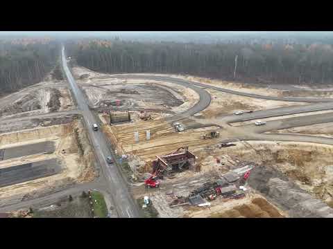 Budowa drogi ekspresowej S19 Lublin Lubartów tydzień 48 2025