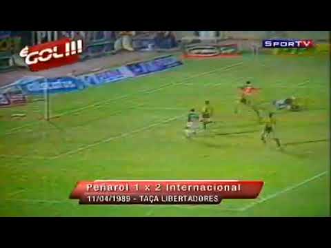 PEÑAROL-URU 1 x 2 INTER - 11/04/1989 - LIBERTADORES