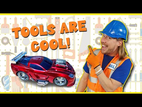 Tools are Cool Song 🛠️ Learn Tools 🛠️ Ridemakez Car Building with Handyman Hal - Kingdom Kids Zone, Sing With Me - Handyman Hal - Music for Kids