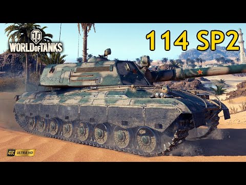 114 SP2, 10K Damage Not a master class - World of Tanks