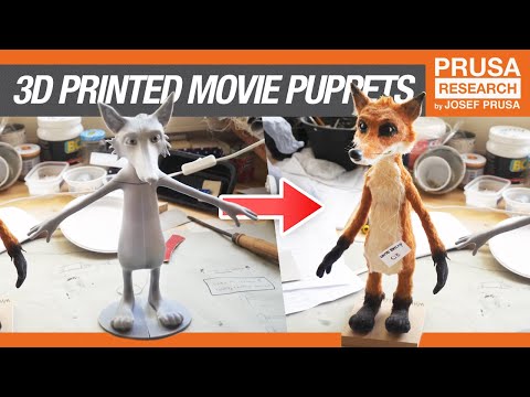 3D printing stop-motion puppets for an animated feature film Even Mice Belong in Heaven🎥