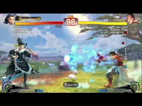 Jiban (Rose) vs MrFuji boc (Ryu) - AE 2012 Ranked Match *720p HD*
