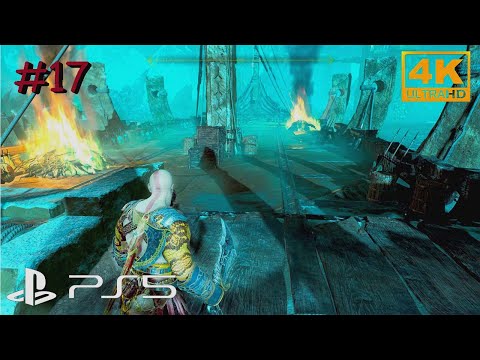 GOD OF WAR - Escape In Magical Flying Boat || 4K PS5 Gameplay || #17