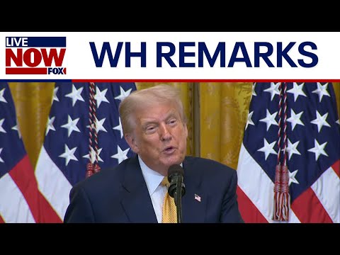 Video | FULL: Trump speaks on trade deals, slams Obama at White House | LiveNOW from FOX