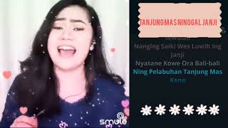 Download lagu karaoke duet (Tanjung mas ninggal janji)smule mp3