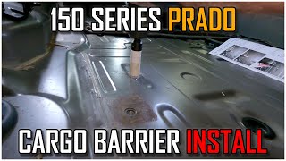 Toyota Prado 150 Series // Installing Stuies Cargo Barrier!