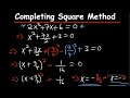 Completing the square method | practice questions