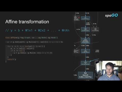 spaGO: a work-in-progress yet ready-to-use library for ML/NLP