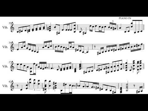 Gary Burton - Libertango ( Piazzolla Reunion Live ) transcription